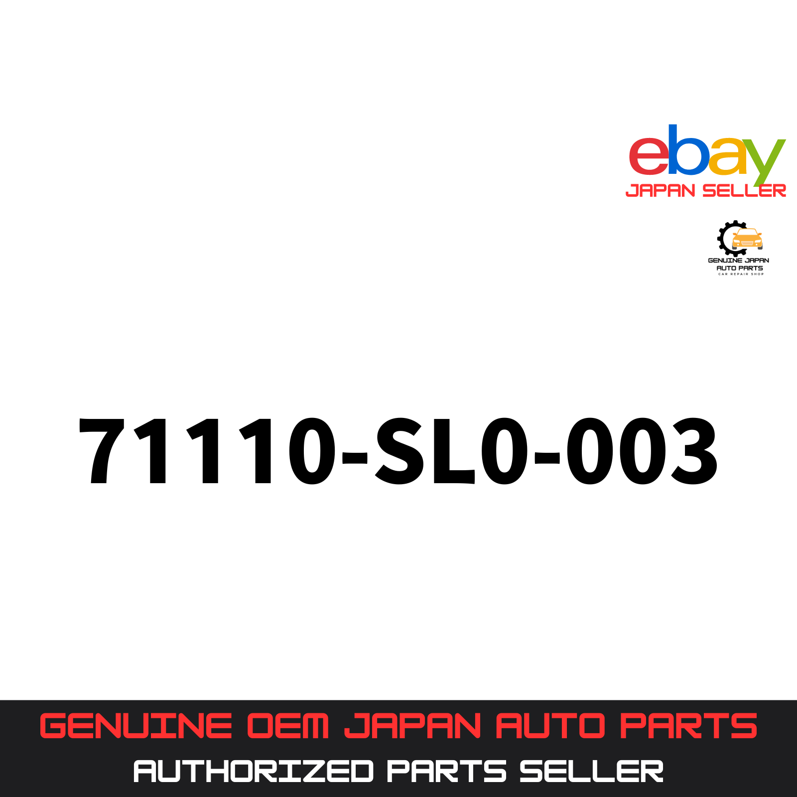 HONDA NSX Lip Spoiler Front Air 71110-SL0-003 OEM Genuine | eBay