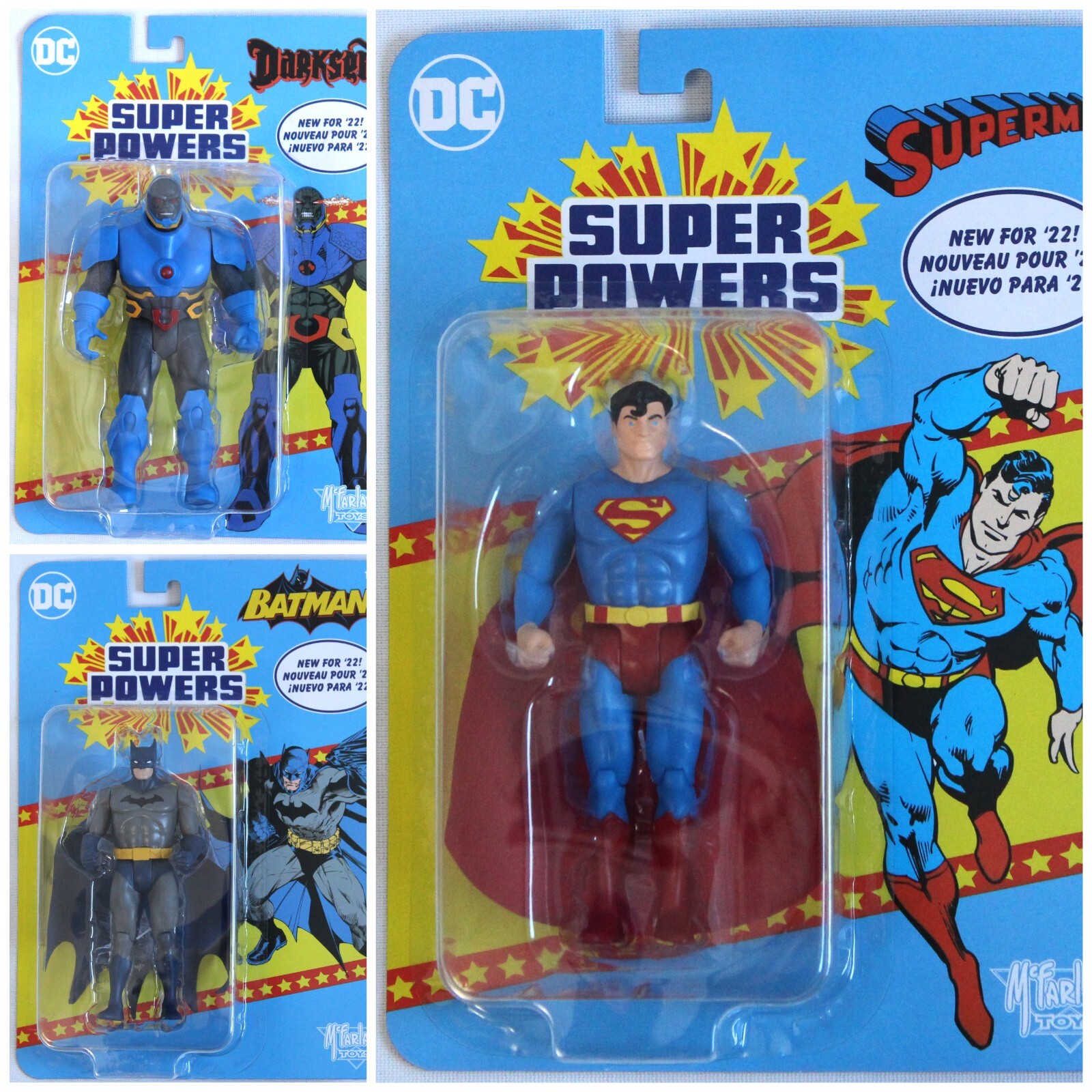 Darkseid ONLY DC Super Powers McFarlane Toys Action Figures
