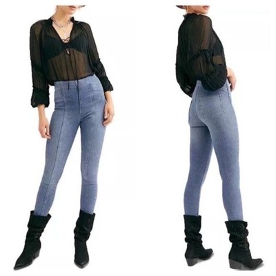 Free People Feel Alright Skinny Jeans Size 27 NWT