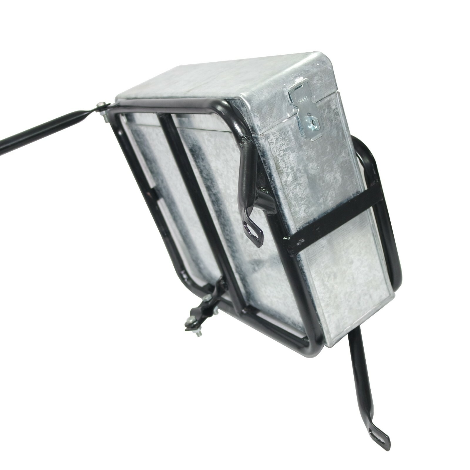 Fits Royal Enfield Classic UCE Luggage Pannier Carrier set + Case Box 