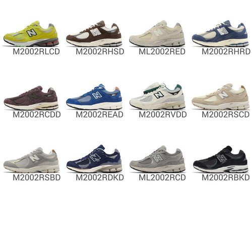 

New Balance 2002R NB Мужская повседневная винтажная классическая обувь унисекс в стиле винтаж Выбор 1, Multicolor, 2002r