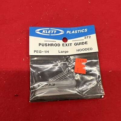Klett Plastics Large Hooded Pushrod 372 Peg-1H