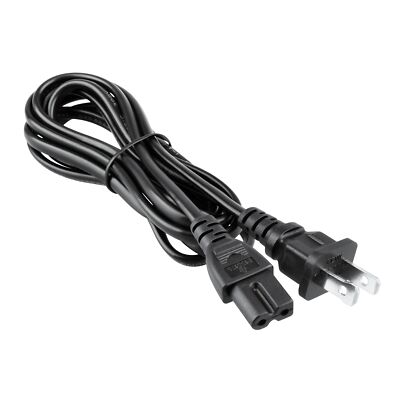 6ft AC Power Cord Cable For Sony SLV-640HF SLV-940HF SVP-DC1 VHS Player 2-Prong