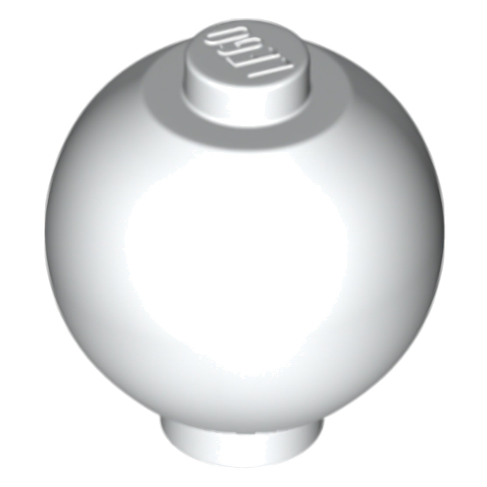 LEGO Weiß Rundstein 2 x 2 Sphere mit Noppe / Robot Körper…