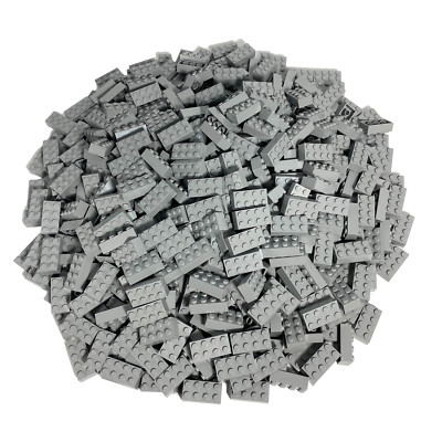 LEGO  2x4 Steine Bausteine Hellgrau - verschiedene Stückzahlen - NEU 3001