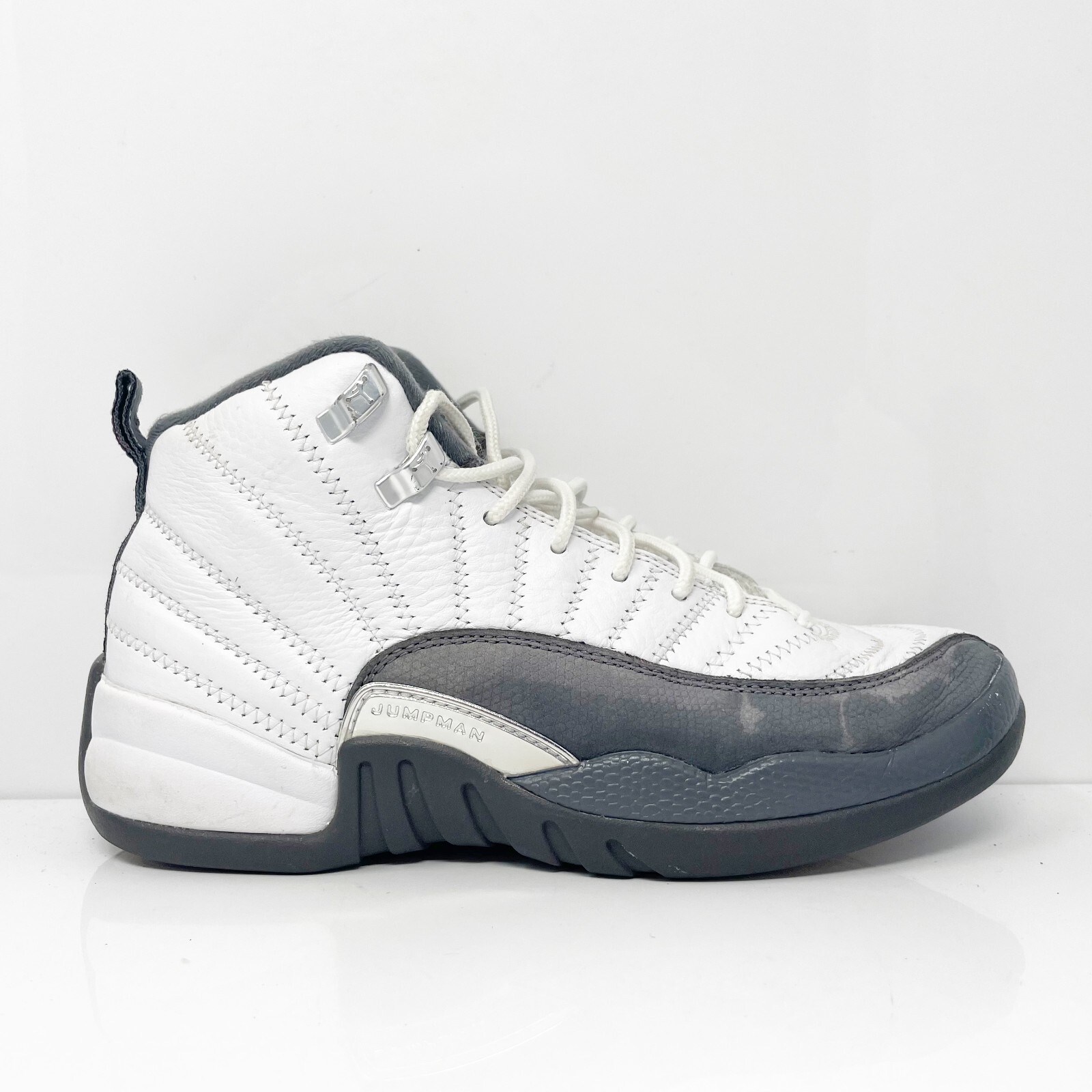 Nike Boys Air Jordan 12 153265-160 White Basketball Shoes