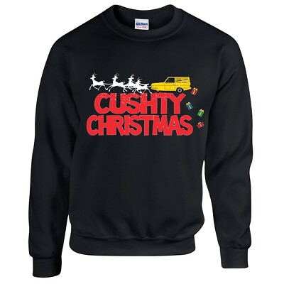Christmas Jumper. Only Fools And Horses Inspired Cushty Christmas Ugly Jumpers