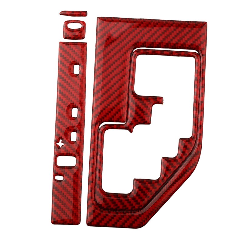 Passen Sie Ihren FÃ¼R Toyota FÃ¼R Camry 1214 Mit Roter Kohlefaser-Innenverkleidu