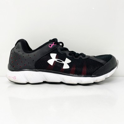

Under Armour Womens Micro G Assert 6 1266252-001 Черные кроссовки для бега 7.5, Черный, Micro G Assert 6