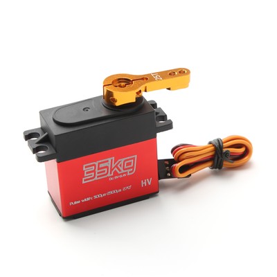 35KG Digital Servo Gear Steering Servo For 1/10 1/12 RC Car Boat Airplane M3V7
