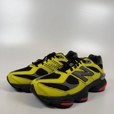 New Balance 9060 Tea Tree Green Black Yellow Sneakers U9060NRG Mens 9.5