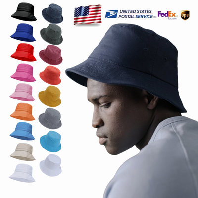 Wide Brim Sun Hat UV Protection Bucket Cap for Hiking Camping Fishing Men  HOT!