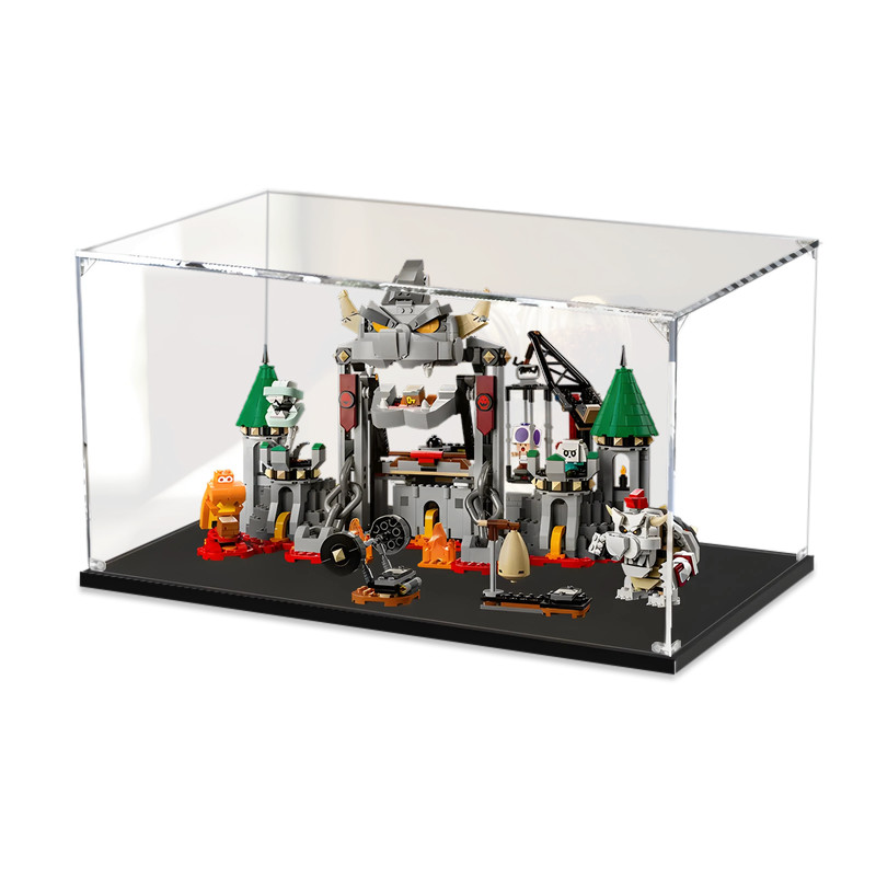 Acrylic Display Case for LEGO® Dry Bowser Castle Battle Expansion