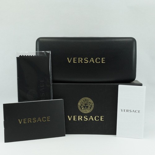 Pre-owned Versace Ve2232 147187 White/grey 61-18-145 Sunglasses In Gray