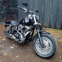 2009 Harley-Davidson DYNA FAT BOB FXDF Vivid Black Cruiser Petrol Manual