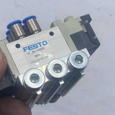 FESTO VUVG-L10-B52-T-M5-1P3 566458 Solenoid Valve FESTO VAVE-L1-1VH2-LP 12/24VDC