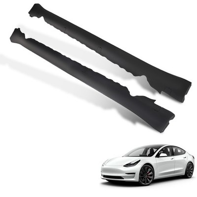 Body Side Skirt Extension Panel for Tesla Model 3 2017-2024 1089831-00-D 1Pair