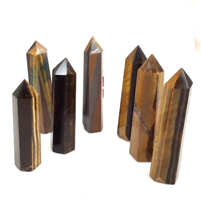 Gemstones Tower Crystal Hexagonal Single Pointed Power Stone High Quality Decor