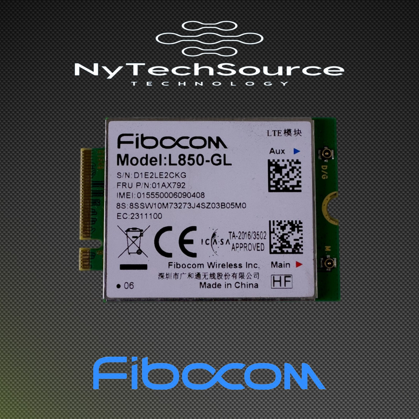 Fibocom l850 gl cat 9. Fibocom l850 gl cat 9