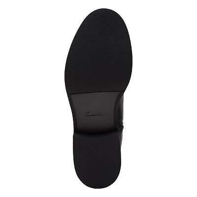 Pre-owned Clarks Women's Cologne Up Black Leather 26174773