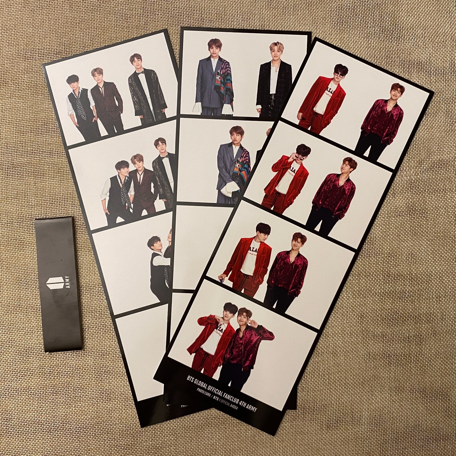 【おまけ付き】BTS GLOBAL OFFICIAL FANCLUB 4TH BTS Global Official Fanclub Army 4th Membership Army Zip Kit