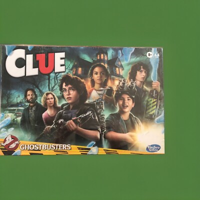 Ghostbusters CLUE Multiplayer Board Game - NEW Hasbro Gaming 2020 Overnight Ship