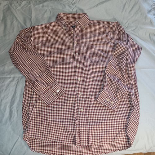 Burberry Black Label Men's XL Long Sleeve Plaid Flannel Burberry Black Label Men's XL Long Sleeve Plaid Flannel