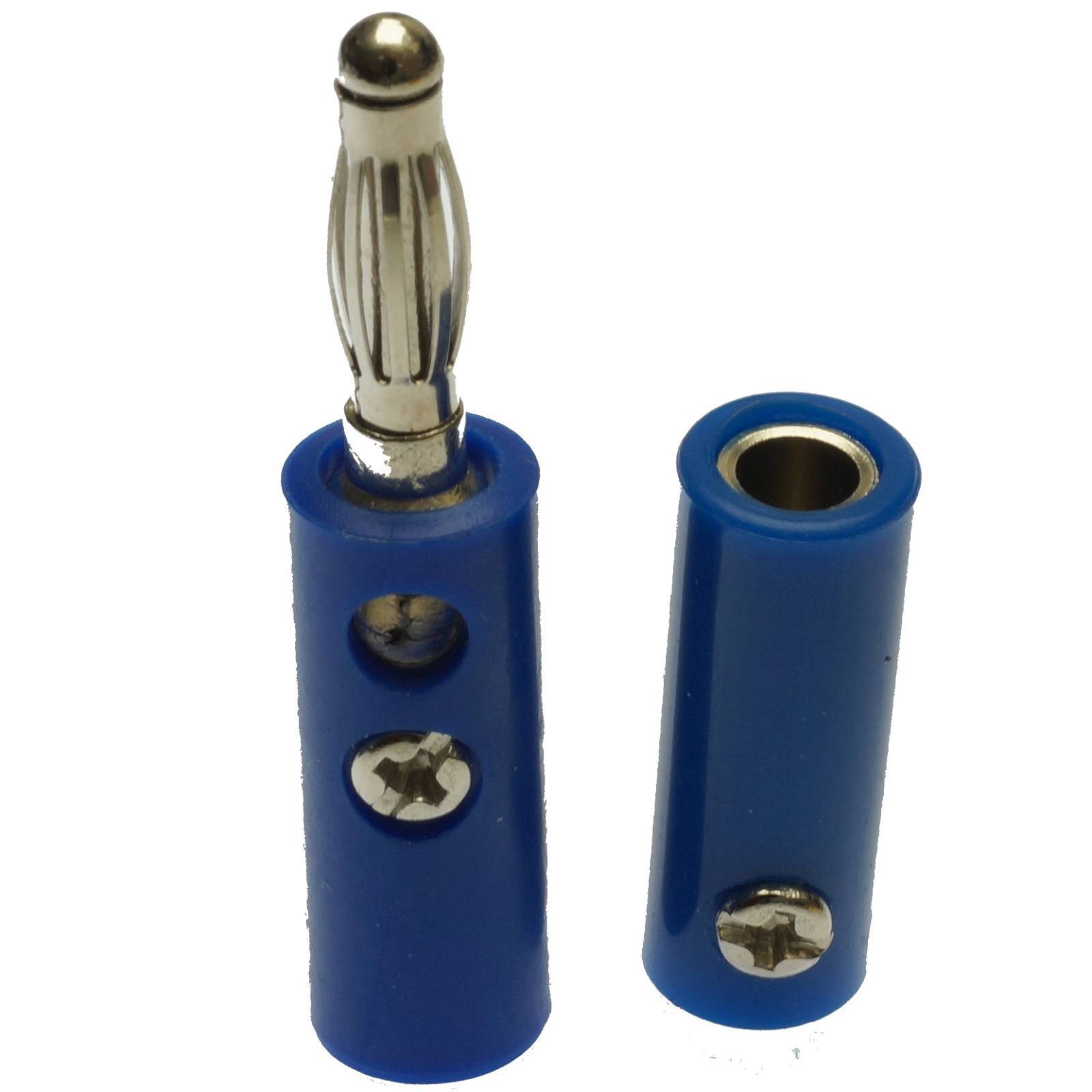 QIANRENON 4mm Bananenstecker Lötfrei - 32A Für Multimeter & Messgeräte