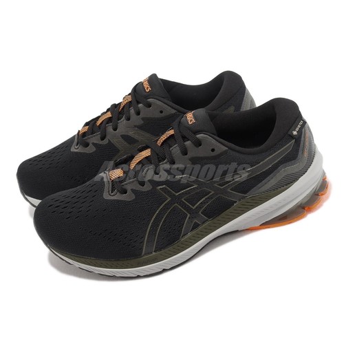 

Asics GT-1000 11 GTX 4E Extra Wide Gore-Tex Black Green Men Running 1011B681-001, Черный, Gt-1000 11 Gtx 4e Extra Wide