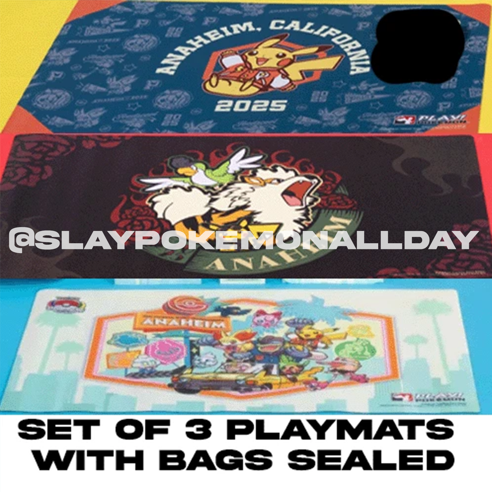 IN HAND) Pokemon World Championships 2025 Anaheim Set Of All