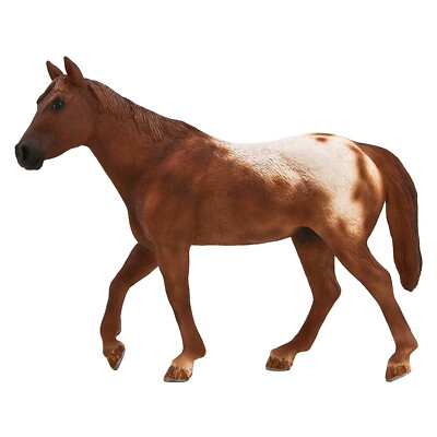 MOJO Appaloosa Stallion Chestnut Horse Animal Figure 387150 NEW IN STOCK Toys