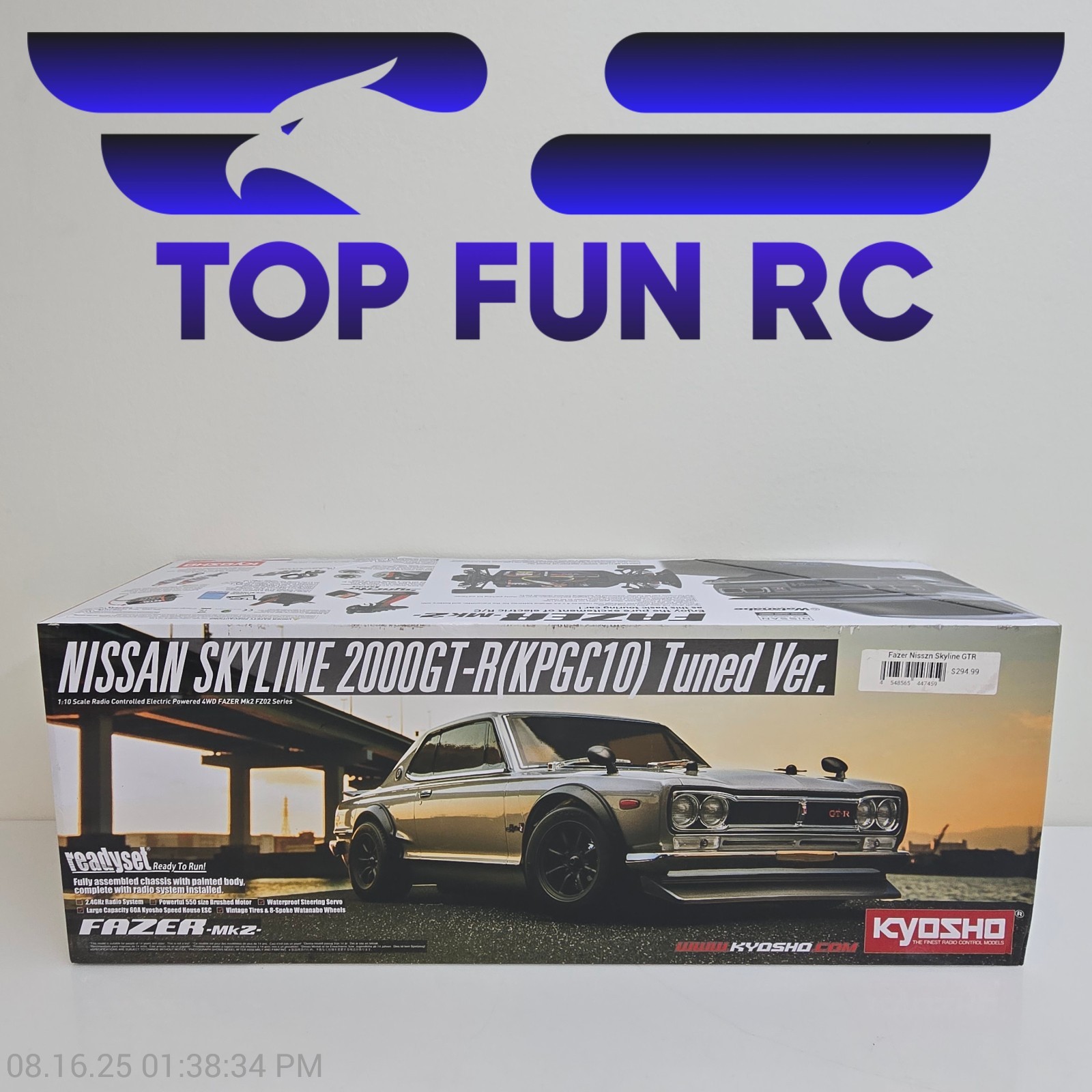 Kyosho Nissan Skyline 2000GT-R(KPGC10) Tuned Ver. Frazer MK2