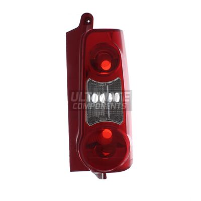 Citroen Berlingo Mk2 Van 2008-2012 2 Door Rear Light Lamp Drivers Side Right