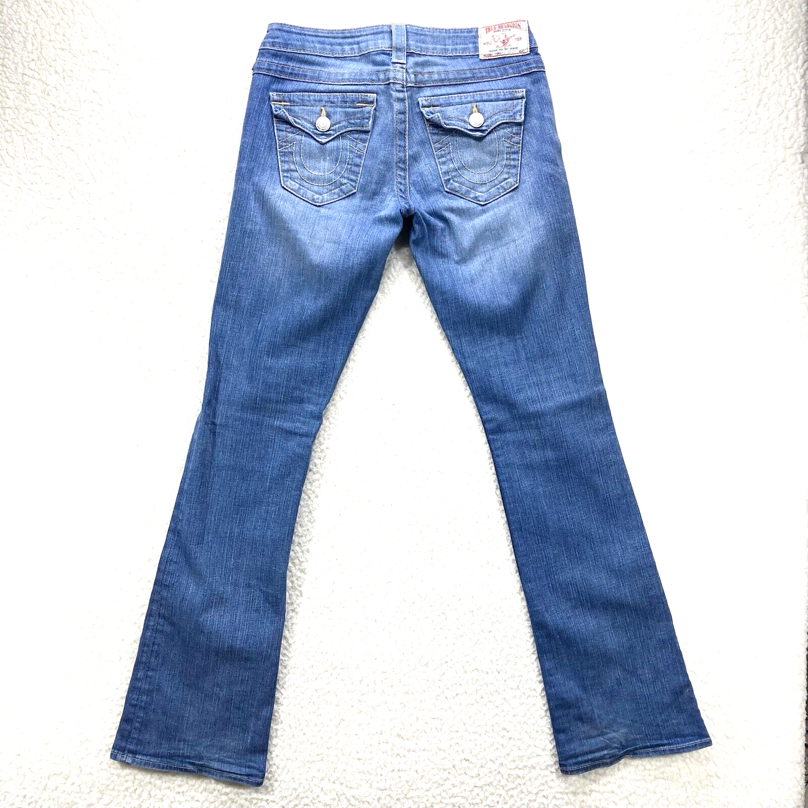 True Religion Jeans Womens 28 Tony World Tour Flared Stretch