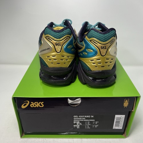 Pre-owned Asics Gel-kayano 14 X P. Andrade Gradiation Green Size 9.5-11.5 1203a6369-300