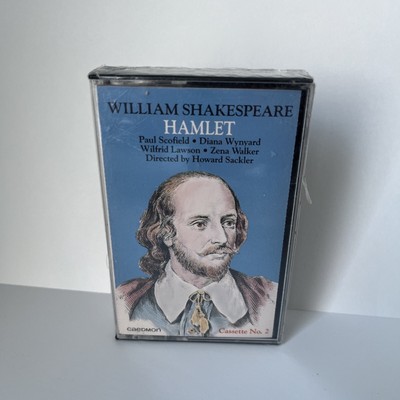 William Shakespeare Hamlet Cassette No.2 Caedmon Recording 1963. Made In USA