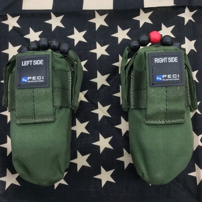 希少】 PECI FLOTATION ライフプリザーバー 左右セットボンベ付 希少】 PECI FLOTATION ライフプリザーバー 左右セットボンベ付