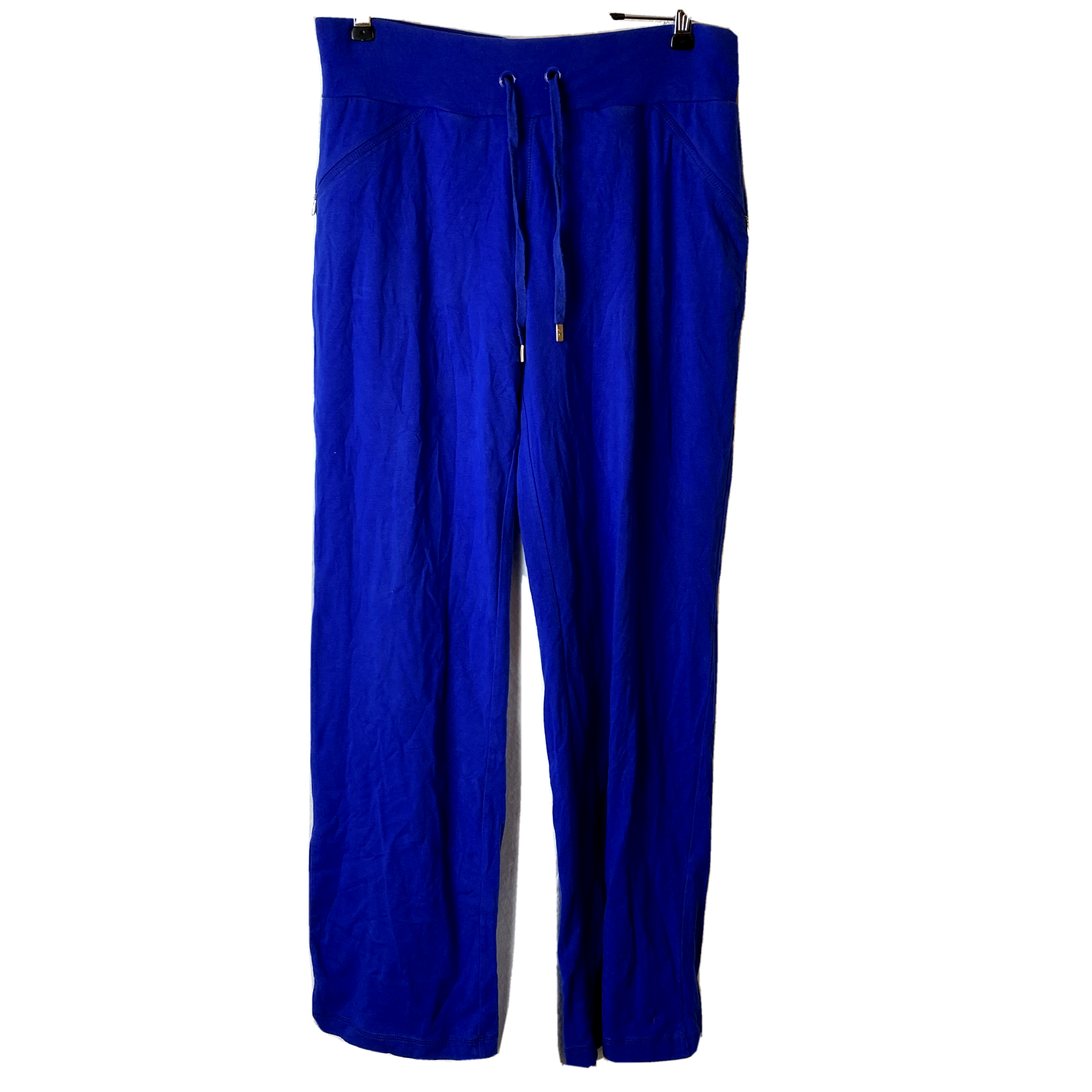 Danskin Now Pants Womens Petite Small 4 6 Blue Pull on Solid Athletic eBay
