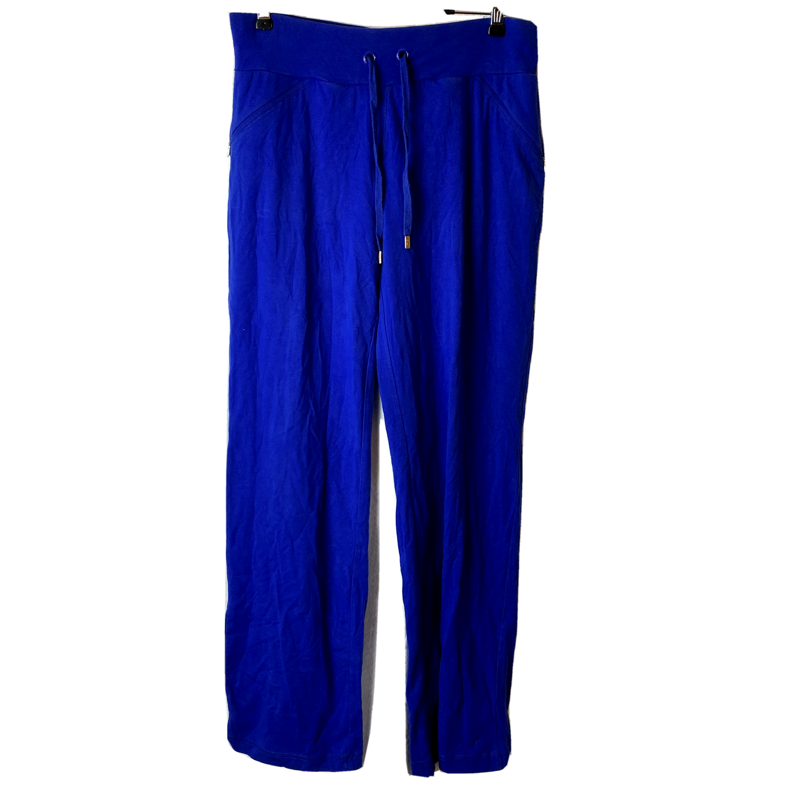 Danskin Now Sweatpants Womens Petite Small PS Blue Relaxed Fit Cotton  Spandex