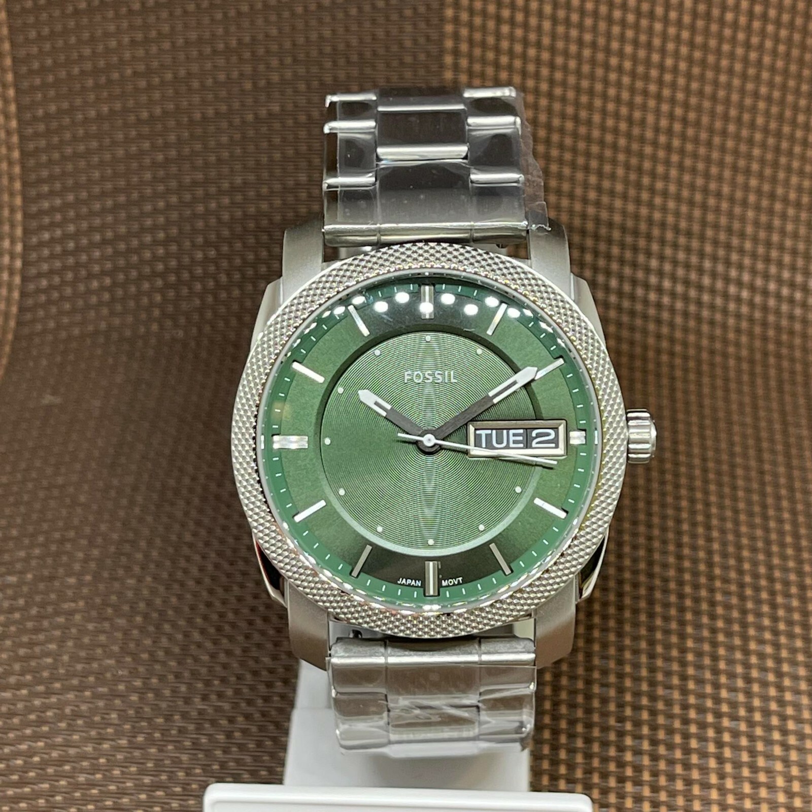 【大幅値下げ中】FOSSIL 腕時計 FS5848 Fossil FS5899 Machine Three-Hand Date Stainless Steel Green