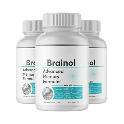 3-Pack Brainol - Brainol Pills Advanced Memory Support - 180 Capsules