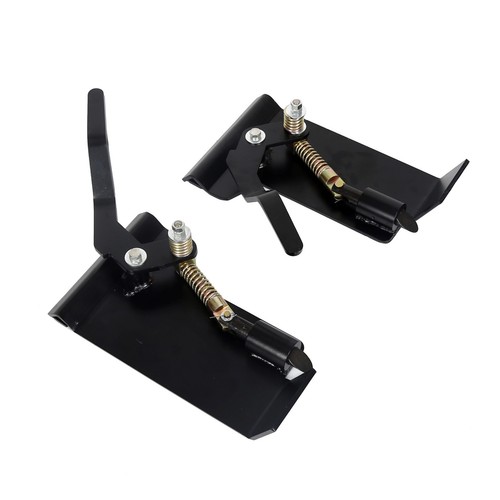2X Weld On Skid Steer Quick Attach Conversion Adapter Quick Tach Latch Box