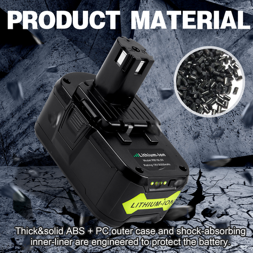 8.0Ah 12Ah For Ryobi For One Plus P108 18V Lithium-ion High Capacity Battery Lot