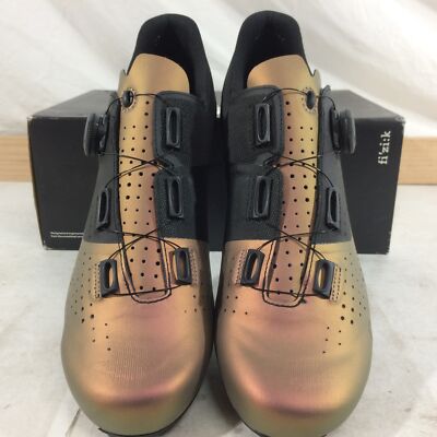 fizik TEMPO R4 41.5 COPPER/BLACK【ほぼ新品】 Fizik Tempo Overcurve R4 Iridescent Men's Cycling Shoes