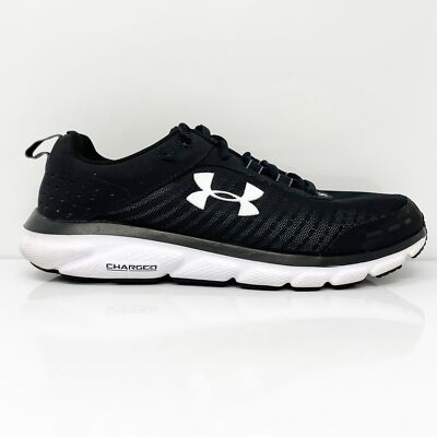 

Under Armour Mens Charged Assert 8 3022641-001 Черные кроссовки для бега, размер 8, Черный, Charged Assert 8