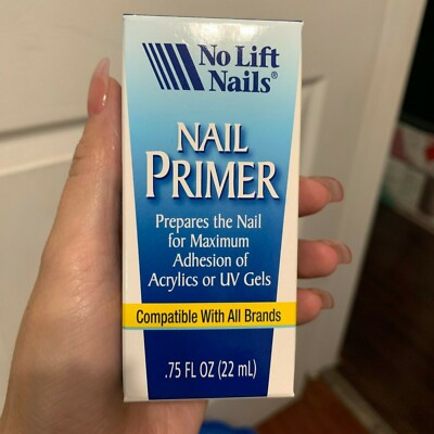 No Lift Nails Aryclic Nail Primer 0.75floz Best Primer For (Best Acrylic Primer For Nails)