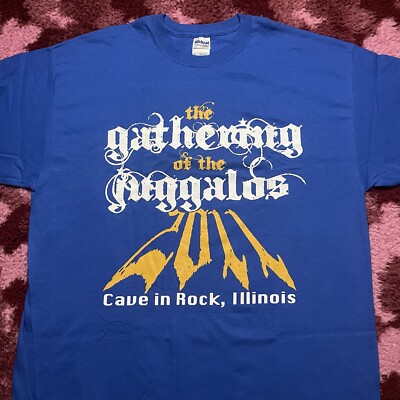 2011 GATHERING OF THE JUGGALOS XL T-Shirt CREW Insane Clown Posse ICP Illinois