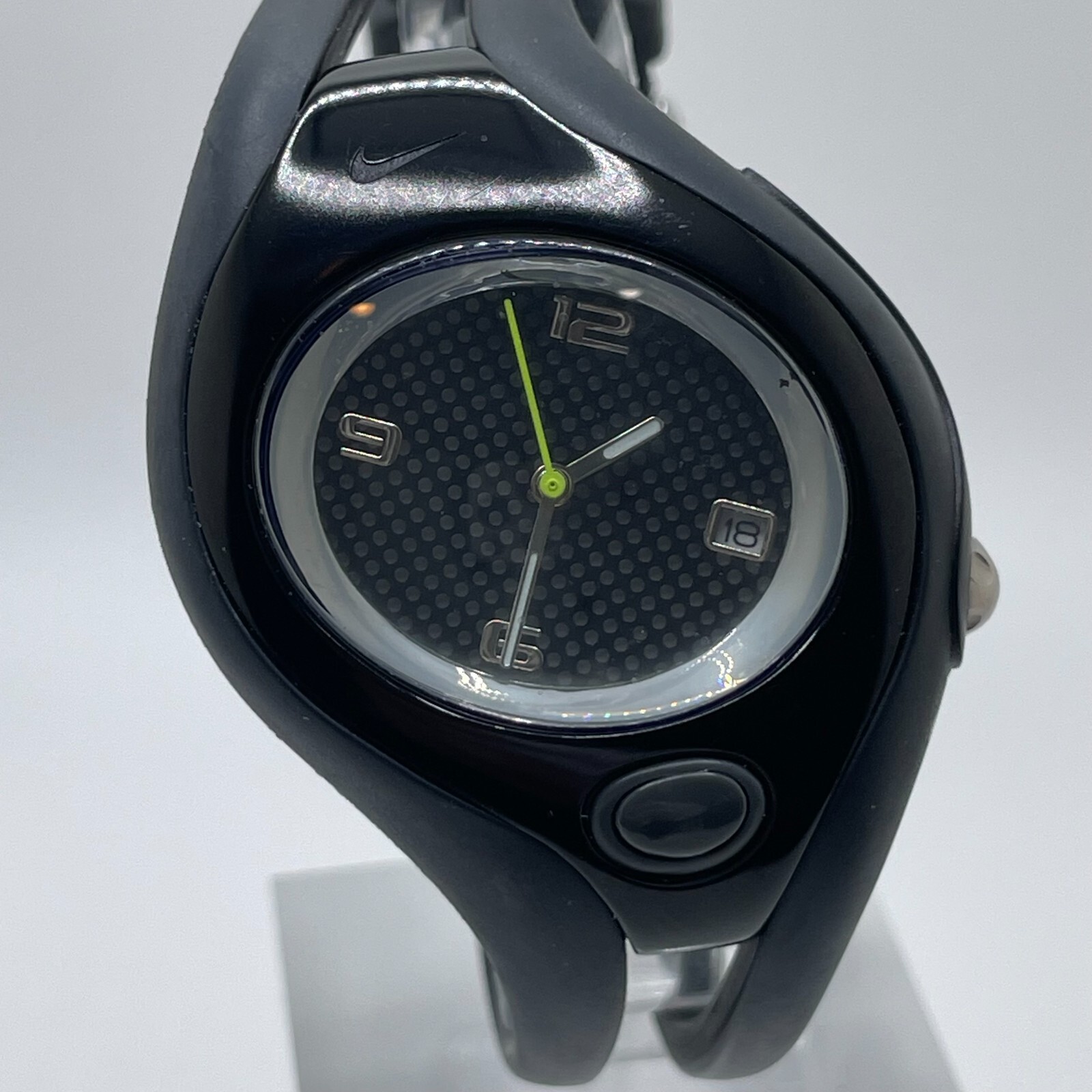 Nike Triax Watch Date Backlight Vintage 41mm Case Band Nike Triax Watch Date Backlight Vintage 41mm Case Band