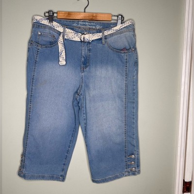 Gloria Vanderbilt All American Slimming Effect Skimmer Size 12 Womens Capris NWT