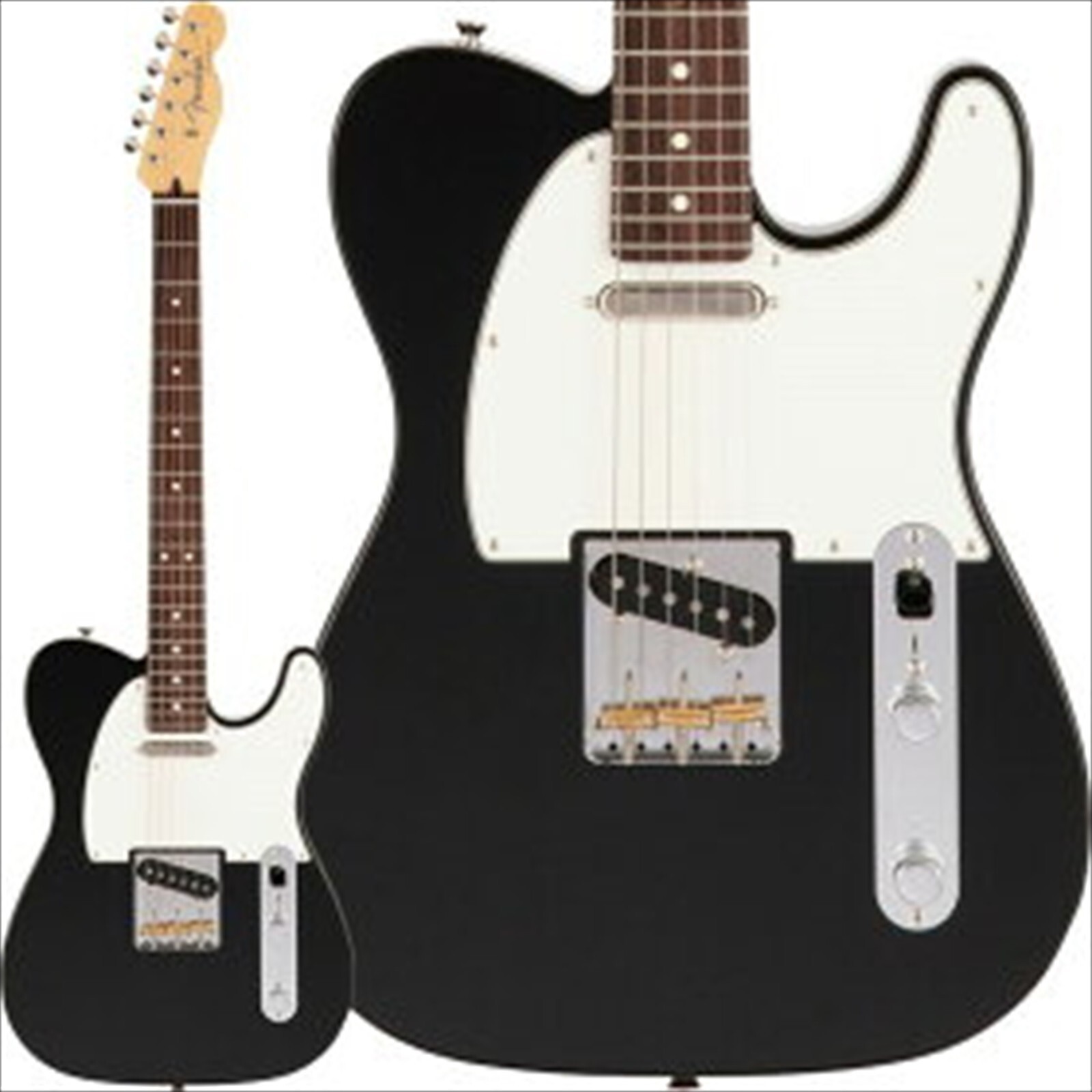 Fender Hybrid II Series Telecaster Black Rosewood Electric